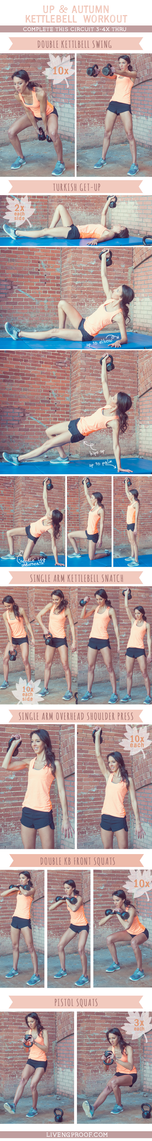 Up and Autumn Kettlebell workout